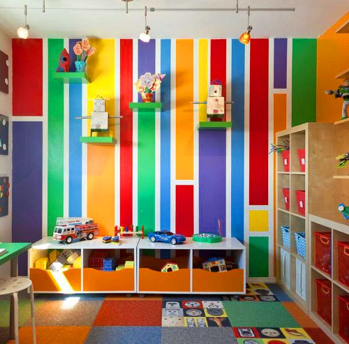Краски для детской комнаты