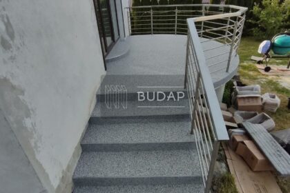 Каменный ковер Budap: стильное покрытие для современной террасы / Камяний килим Budap