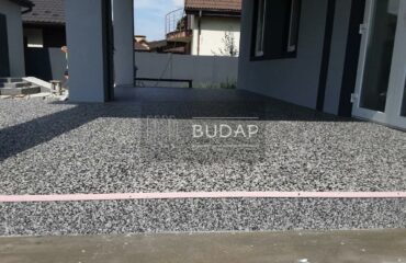 Серый каменный ковер Budap: создайте уютную атмосферу в своем доме / Камяний килим Budap